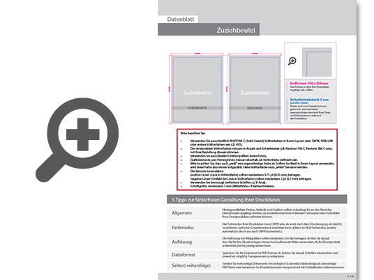 Product Bild zuziehbeutel_gr____e_m__1-farbig__beidseitig_bedruckt