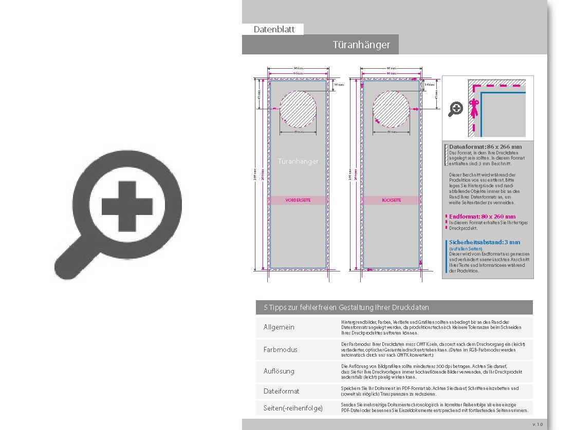 Product Bild t__ranh__nger_klassisch_4_4-farbig_(beidseitiger_druck)__mit_einseitig_partiellem_glitzer-lack